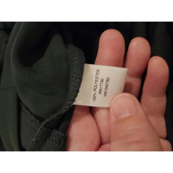 NWT Isaac Mizrahi XXL deep green stretchy midi dress - Picture 4 of 5